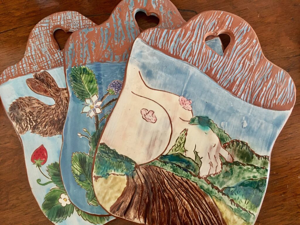 Earth Goddess Cheeseboard Made to Order 4-6 Weeks