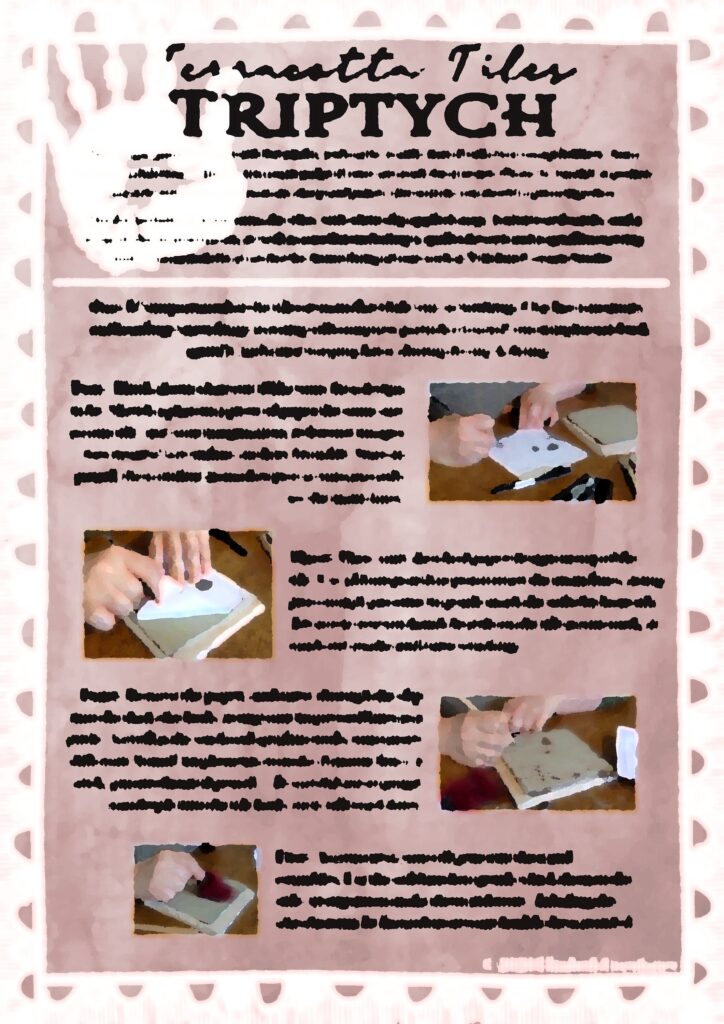 Tile Triptych Instruction Sheet