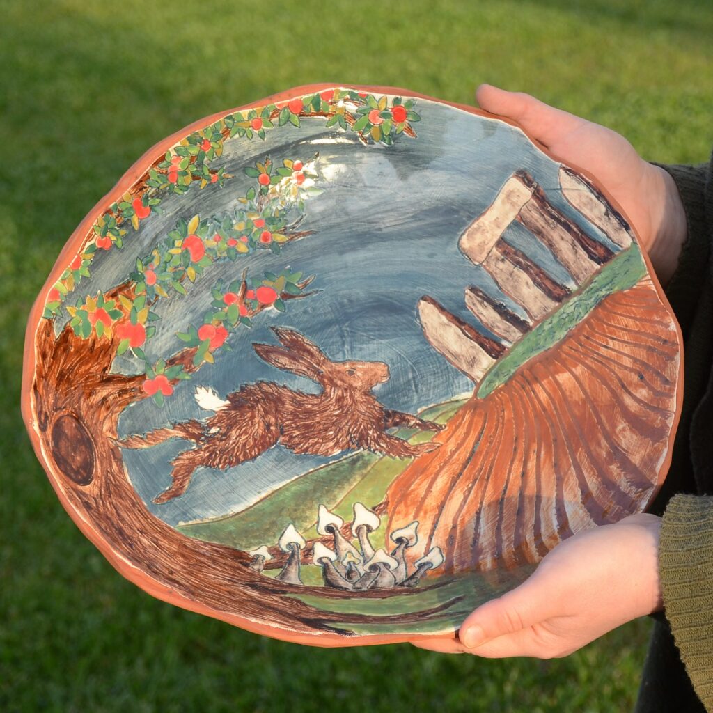 Henge Hare Platter