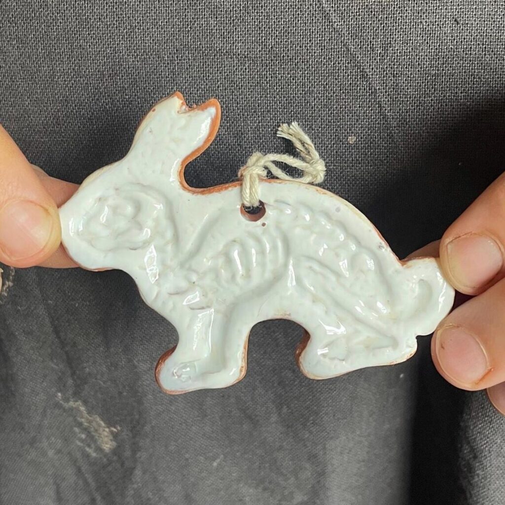 Rabbit Bones Ornament